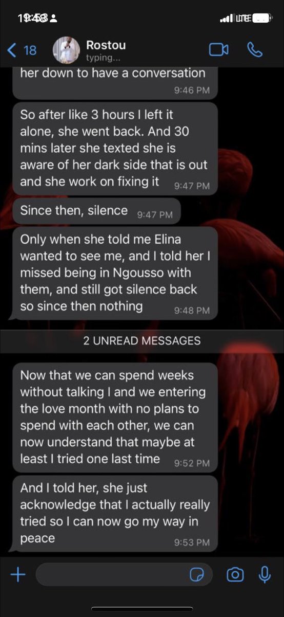 Amber87022834's tweet photo. @TAyonGthe @MouniraNtang Désolé papa, je ne peux plus repartir là bas même dans les rêves. C moi qui a décidé de quitter cette relation, pas le contraire. https://t.co/NWwB6R8n6A