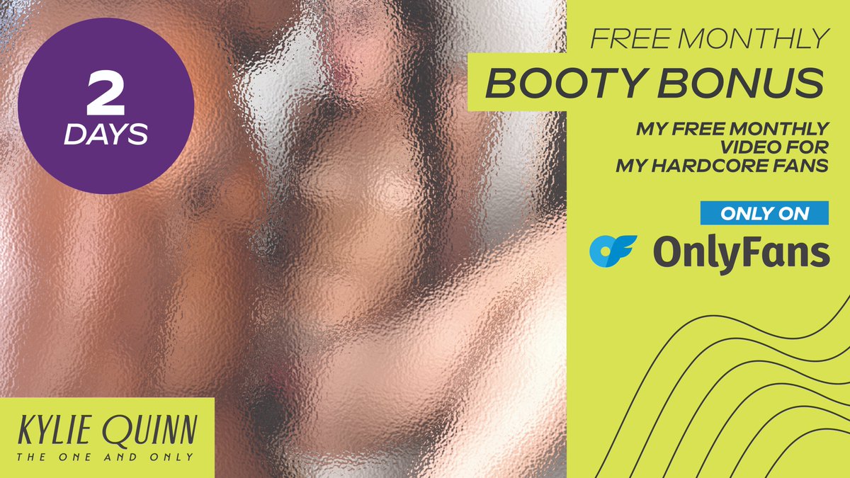 kyliexquinn's tweet photo. 2 days and counting!   
#TheOneAndOnly #BootyBonus https://t.co/BkeXIQlllj