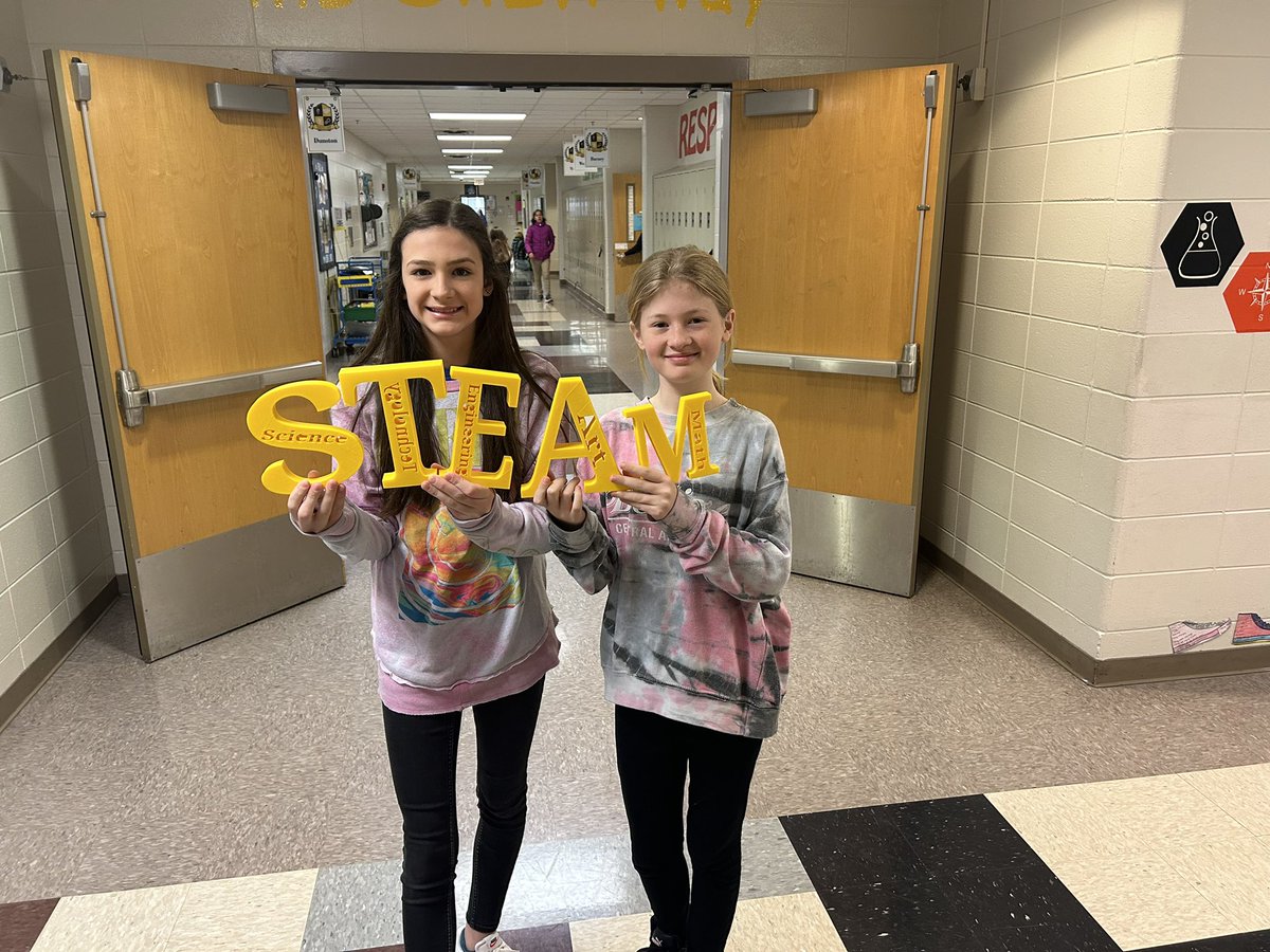 Tim Young (@youngedu) on Twitter photo These girls are so proud of their work with the 3D printer and I am too! Check out that detail!
#GoldStandard ✨<a href="/KelleyDunston/">Kelley Dunston</a> <a href="/DunstonKelley/">Kelley Dunston</a> <a href="/dms_tcboe/">Drew Middle School</a> These girls are so proud of their work with the 3D printer and I am too! Check out that detail!
#GoldStandard ✨<a href="/KelleyDunston/">Kelley Dunston</a> <a href="/DunstonKelley/">Kelley Dunston</a> <a href="/dms_tcboe/">Drew Middle School</a>