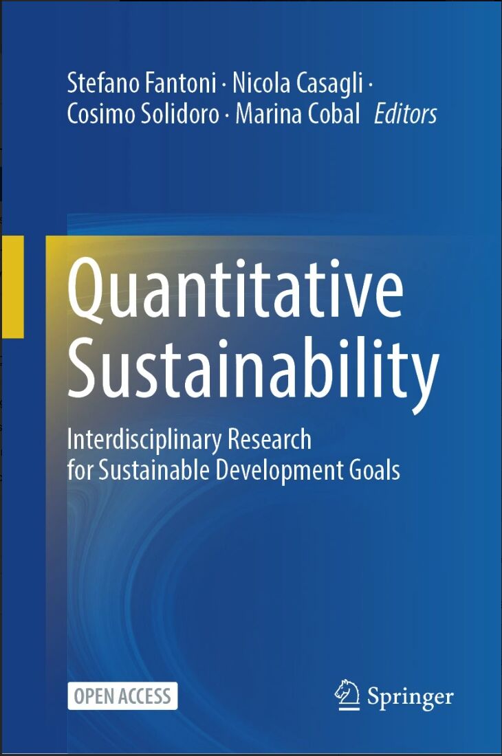 Online the #openaccess book on quantitative sustainability, focused on interdisciplinary research for #Sustainable Development Goals. Link to read: link.springer.com/book/10.1007/9…