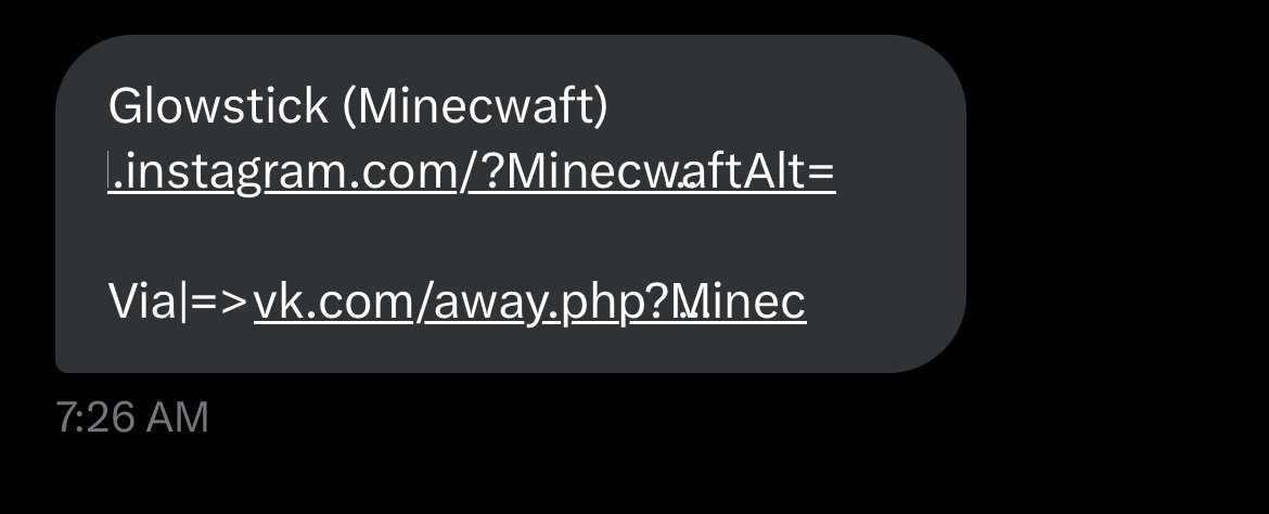 Glowstick tweet media