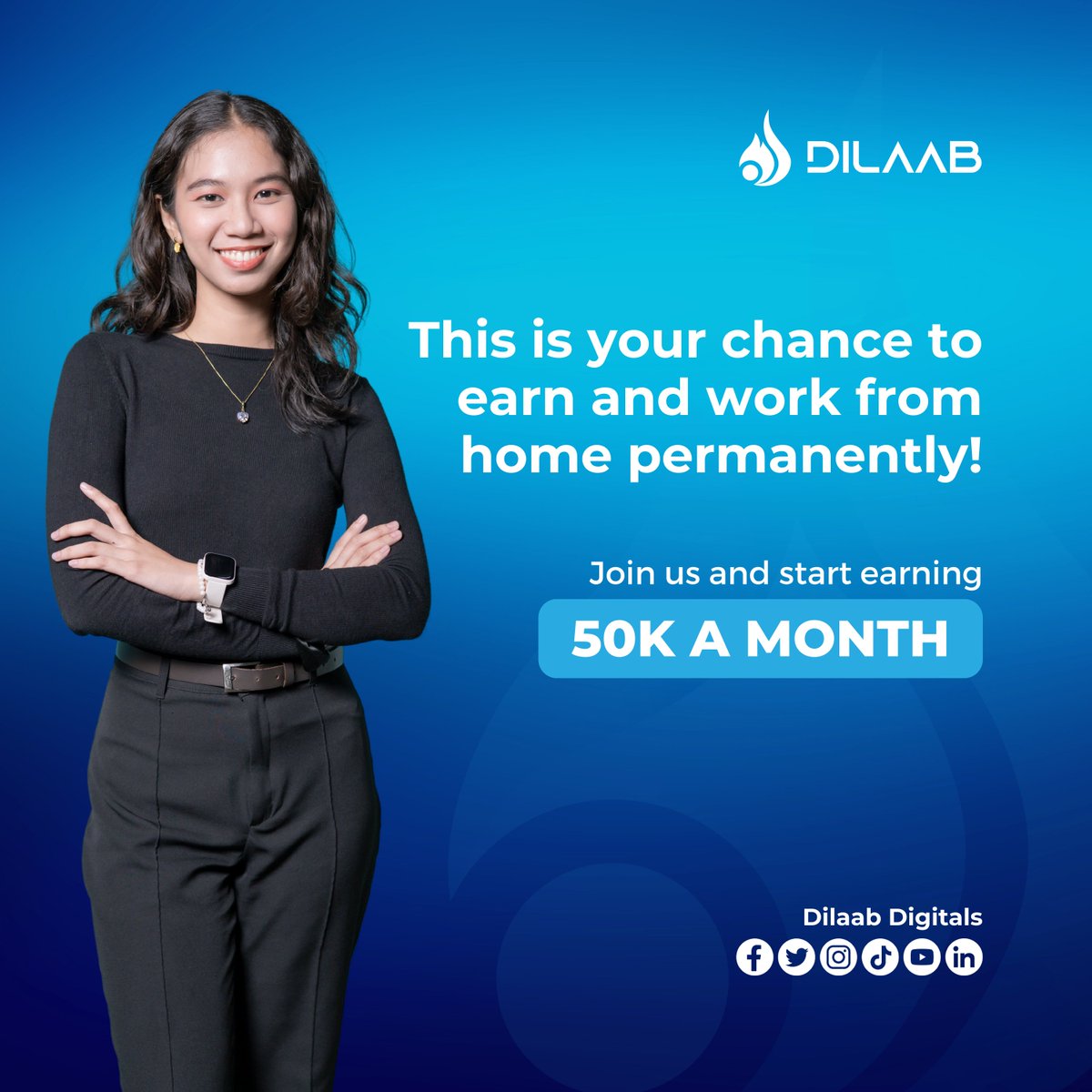 dilaabdigitals's tweet photo. 𝐄𝐦𝐛𝐚𝐫𝐤 𝐨𝐧 𝐘𝐨𝐮𝐫 𝐕𝐢𝐫𝐭𝐮𝐚𝐥 𝐀𝐬𝐬𝐢𝐬𝐭𝐚𝐧𝐭 𝐉𝐨𝐮𝐫𝐧𝐞𝐲!
The moment you've been waiting for has arrived! Prepare to embark on an extraordinary journey with Dilaab Digitals as we unveil our highly anticipated 3rd Recruitment Cycle. https://t.co/JT9b4DlUel