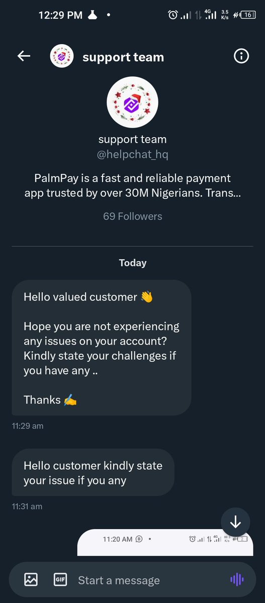 BOmodadeola's tweet photo. @palmpay_ng An unauthorized Transaction has taken place on my account by one Sampson Udeme peters into an Opay account. https://t.co/STheCSqHyP