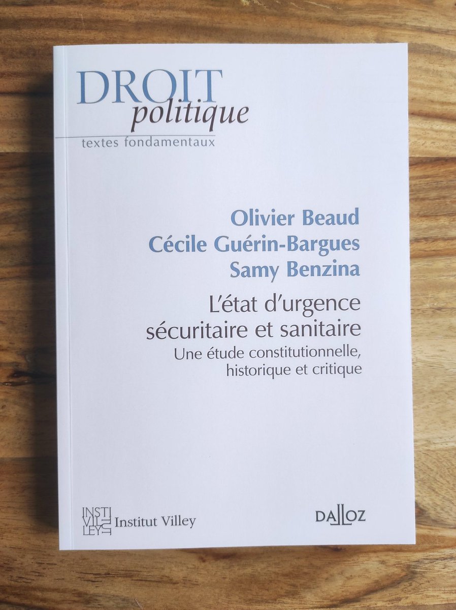 Incontournable pour comprendre l'état d'urgence. Merci aux auteurs ! <a href="/CGuerinBargues/">C. Guerin-Bargues</a> <a href="/JusPoliticum/">Jus Politicum</a> <a href="/AssasUniversite/">Panthéon-Assas université</a>