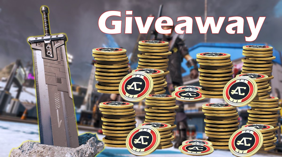 ThakThe's tweet photo. DOUBLE APEX COIN GIVEAWAY To Help you with the Apex Legends Final Fantasy Event.
- Follow Me On Twitter
- Like and Repost This
- Go watch and Like my latest YT Short: https://t.co/Mu7SDChtDW
2 Winners of 1k coins to be announced on Friday
#ApexLegends #Giveaway #apexcoins #APEX https://t.co/46kQn3CW50