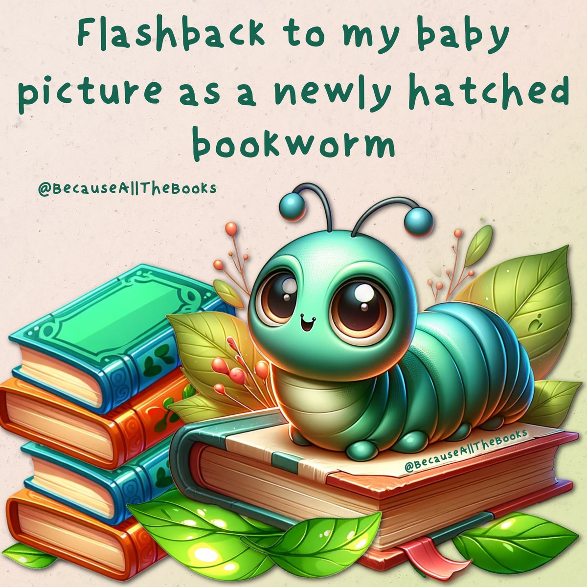 becausemybooks's tweet photo. Anyone else hatched as a baby bookworm back in the day?
#BecauseAllTheBooks #BookWormLife #Bookworms #BookWormForLife https://t.co/rtpaQtwkE5