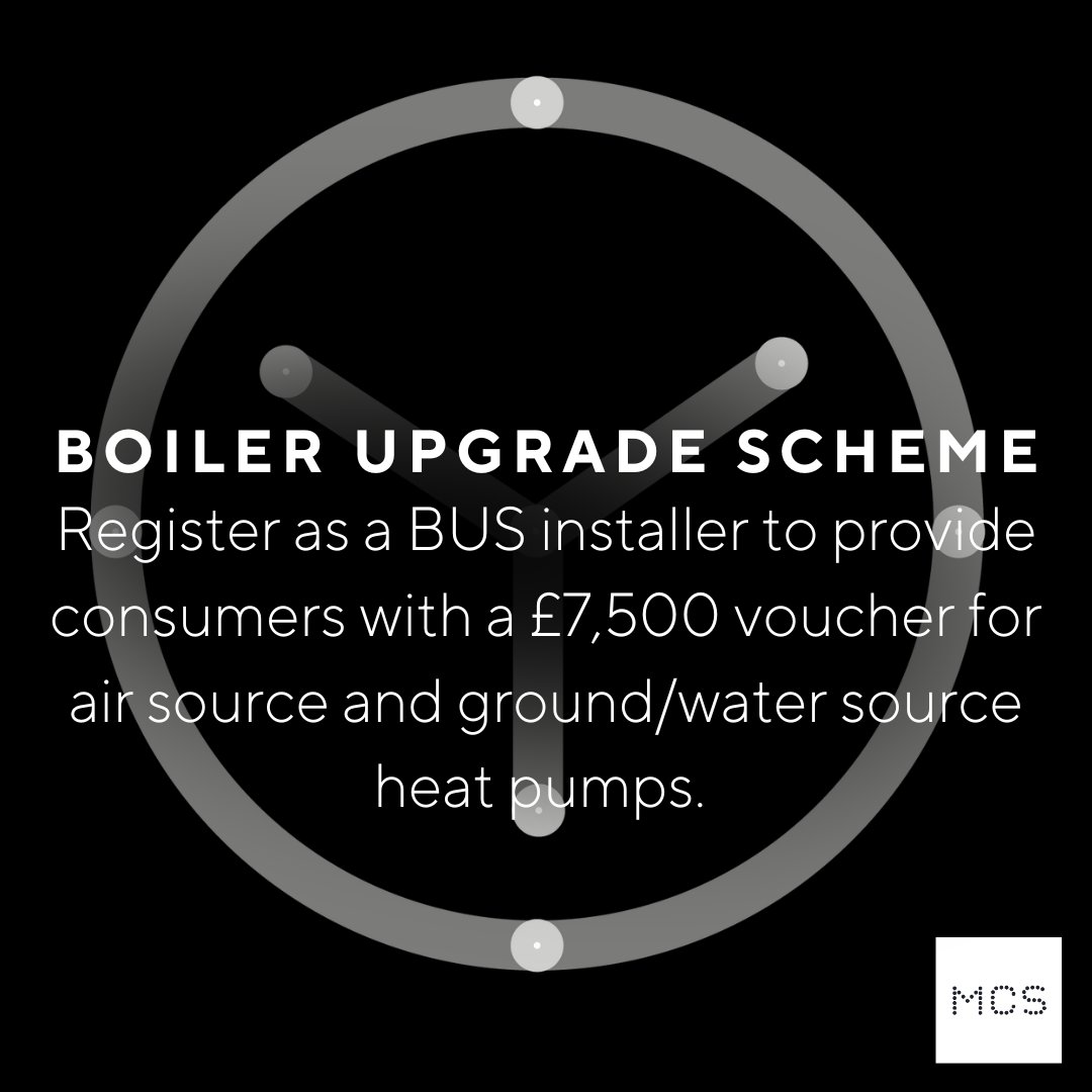 Allowing for another 200,000 vouchers worth £7,500, the government recently announced a further £1.5 billion in funding for the Boiler Upgrade Scheme.

Make sure you’re a registered BUS installer to be able to provide your customers with the grant.

👉bit.ly/47f50Hm