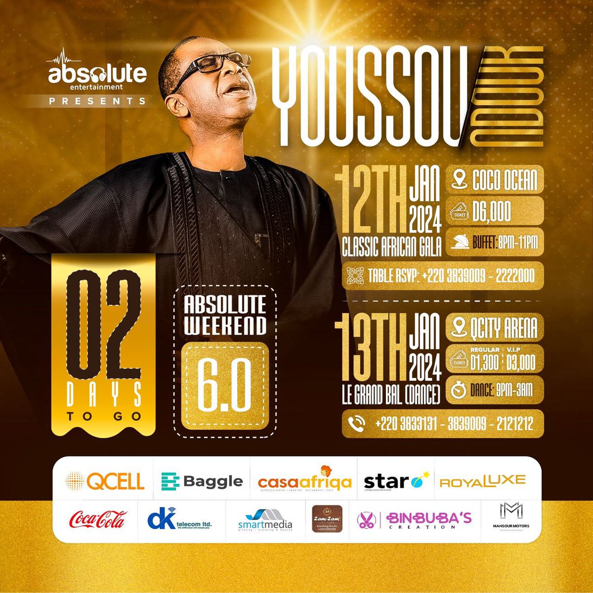 BBlackBarbie's tweet image. #AbsoluteWeekend
We are super excited 😊 #2DaysToGo