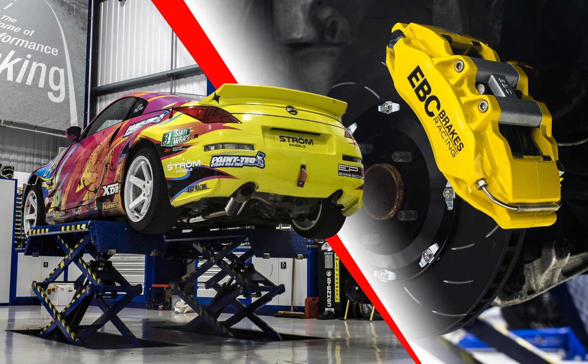 ebcbrakesuk's tweet image. Now available: #EBCBrakesRacing six-piston Apollo Big Brake Kit for the Nissan #350Z/Infiniti #G35.🏁

Please contact your local EBC stockist for more info: ebcbrakes.com/where-to-buy/