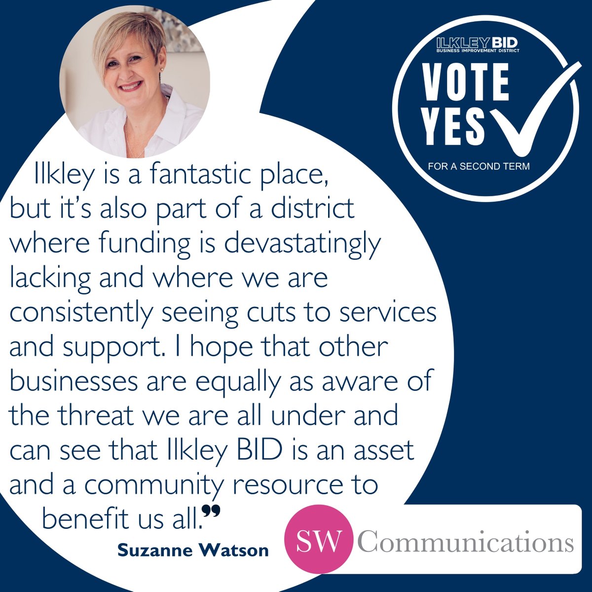 IlkleyBID (@ilkleybid) on Twitter photo "I hope that other businesses are equally as aware of the threat we are all under and can see that Ilkley BID is an asset and a community resource to benefit us all." Suzanne Watson, SW Communications <a href="/SuzanneW_Comms/">Suzanne Watson DL</a> #FridaysForFuture #ilkleybidrenewal "I hope that other businesses are equally as aware of the threat we are all under and can see that Ilkley BID is an asset and a community resource to benefit us all." Suzanne Watson, SW Communications <a href="/SuzanneW_Comms/">Suzanne Watson DL</a> #FridaysForFuture #ilkleybidrenewal