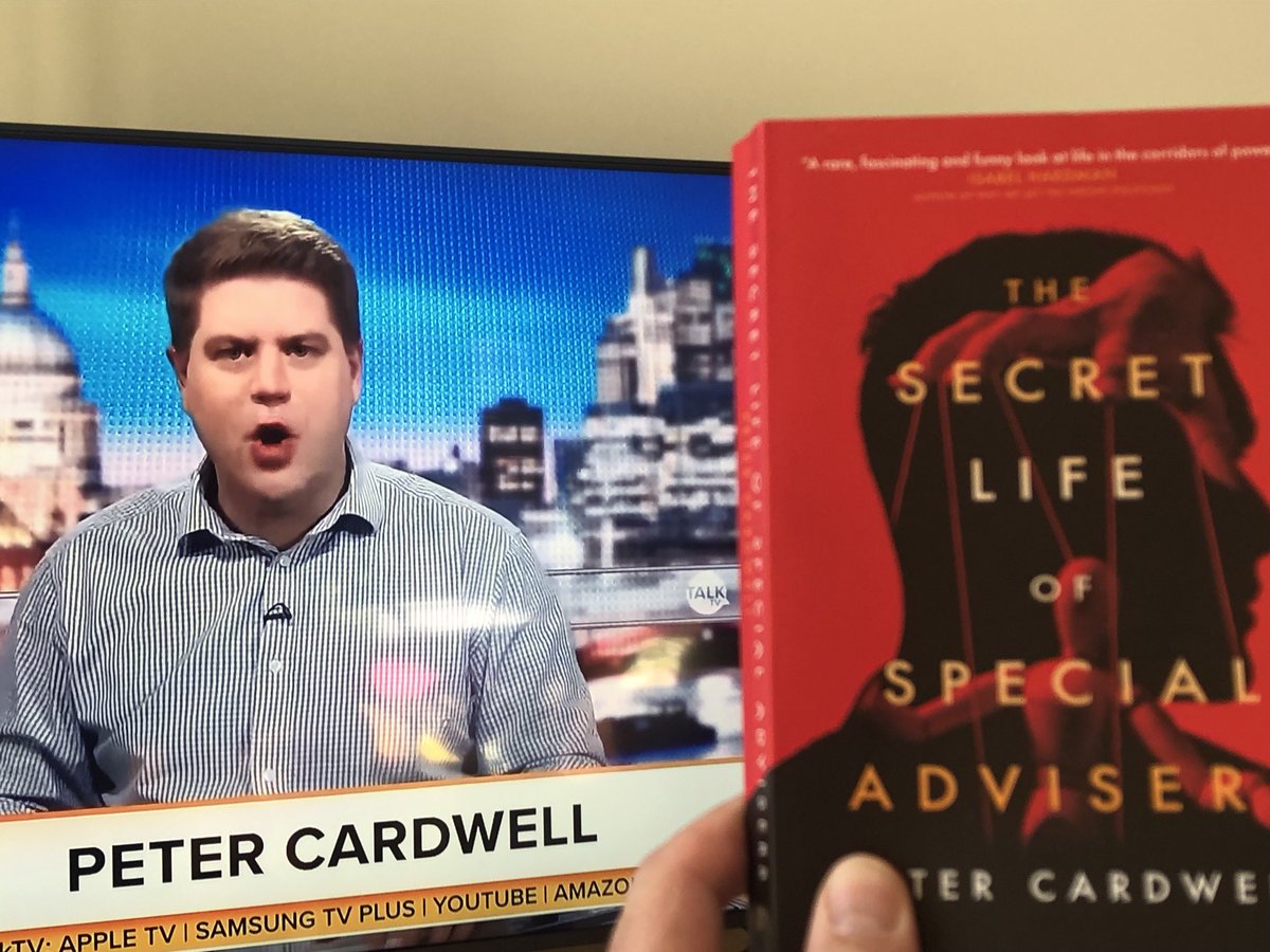 andycoppin2's tweet photo. Just finished your book ⁦@petercardwell⁩ I loved it. I would have finished it sooner but this chap kept distracting me 😂 https://t.co/TLS0GPgHTF