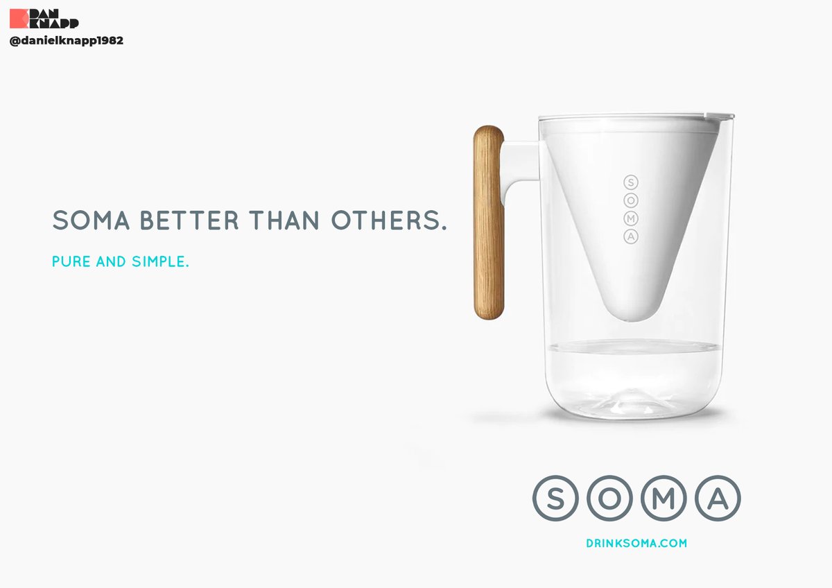 Pure &amp; Simple.
<a href="/OneMinuteBriefs/">One Minute Briefs ⏱️</a>  <a href="/somawater/">Soma</a> #WaterFilters #SpecAd