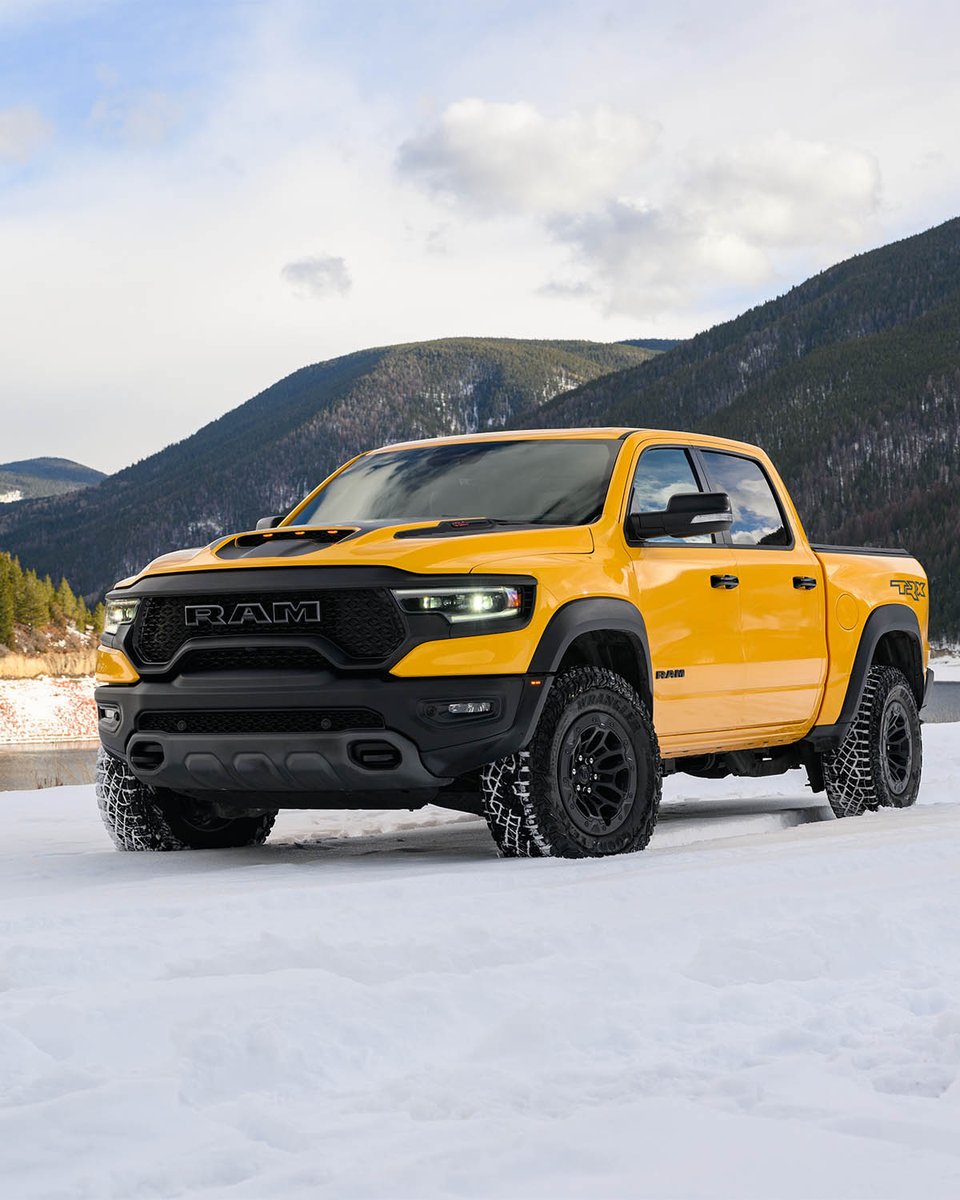 OfficialMOPAR's tweet image. Showing the snow who's boss. 💪

 #MoparNation #RamTrucks