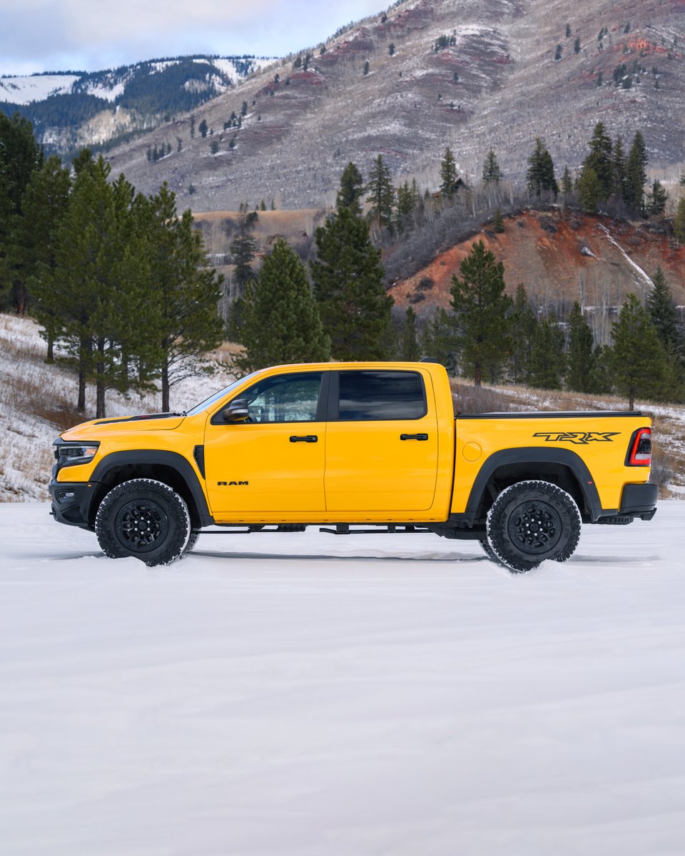 OfficialMOPAR's tweet image. Showing the snow who's boss. 💪

 #MoparNation #RamTrucks