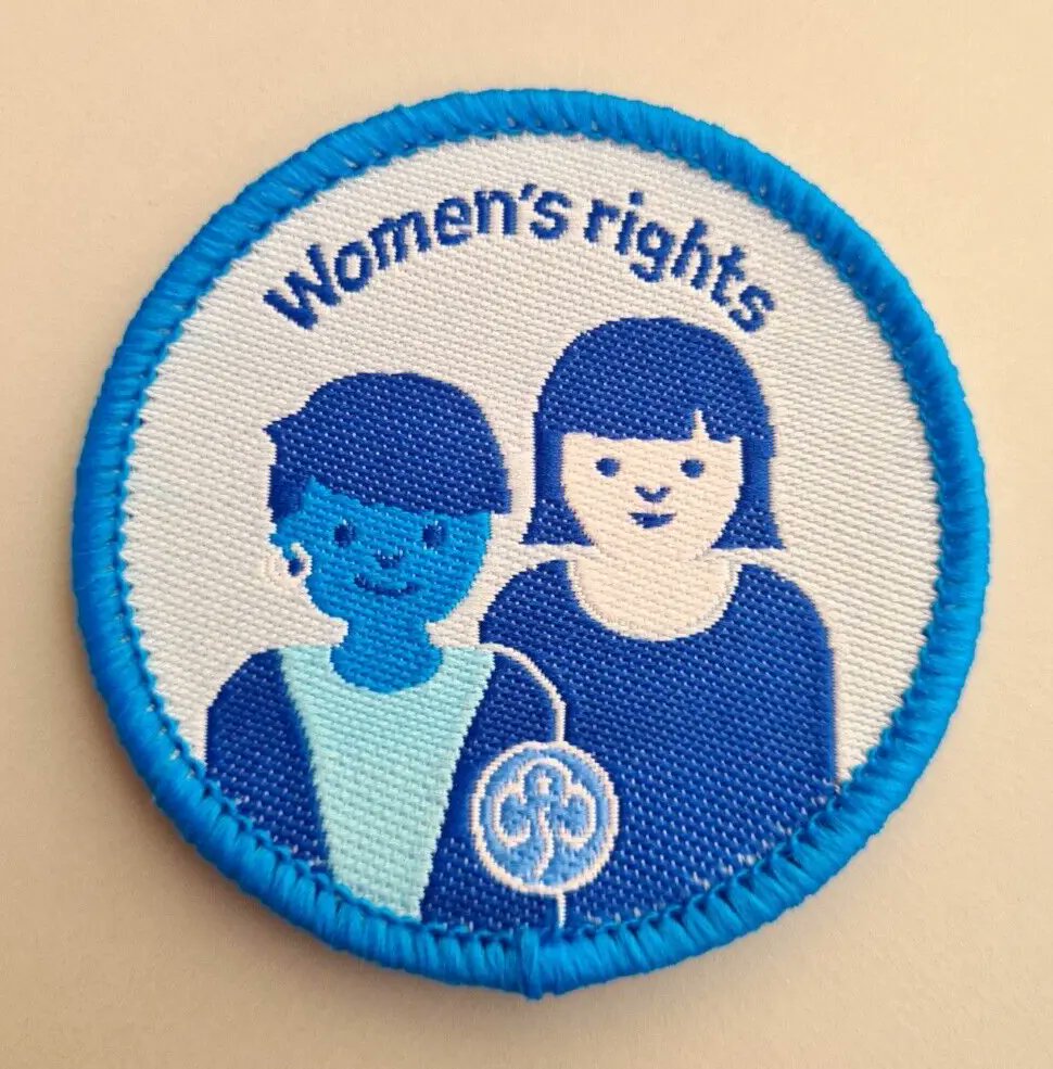 SarahGwrites's tweet photo. Brownies came up in conversation today and wow it has CHANGED. The badges now read like a timeline of my perf Saturday night https://t.co/qmt22bIjbp