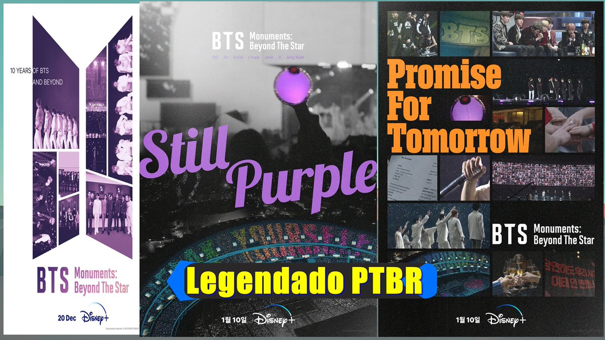 Faça download ou assista com legenda PTBR os novos episódios 7 e 8 do DOC BTS MONUMENTS: BEYOND THE STAR btsnewsbr.com/2023/04/docume…