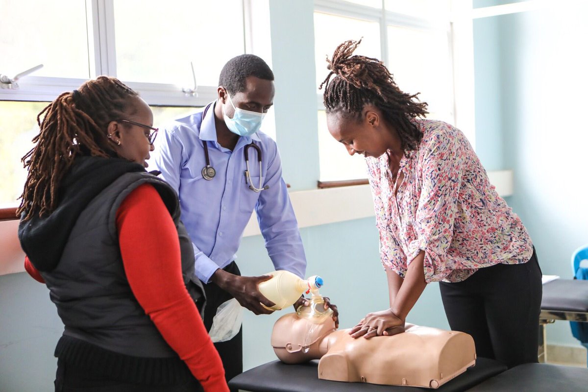 KijabeHospital's tweet photo. Our 2024 emergency courses training intake is ongoing!
Book your slot today in: 

💙 Basic Life Support (BLS)
💪 Advanced Cardiac Life Support (ACLS)
👶 Pediatric Advanced Life Support (PALS)
🌐 National HIV Training Curriculum (NHITC)
🔍 TB in the Era of HIV
🌼 Palliative Care https://t.co/B7JBytgsST
