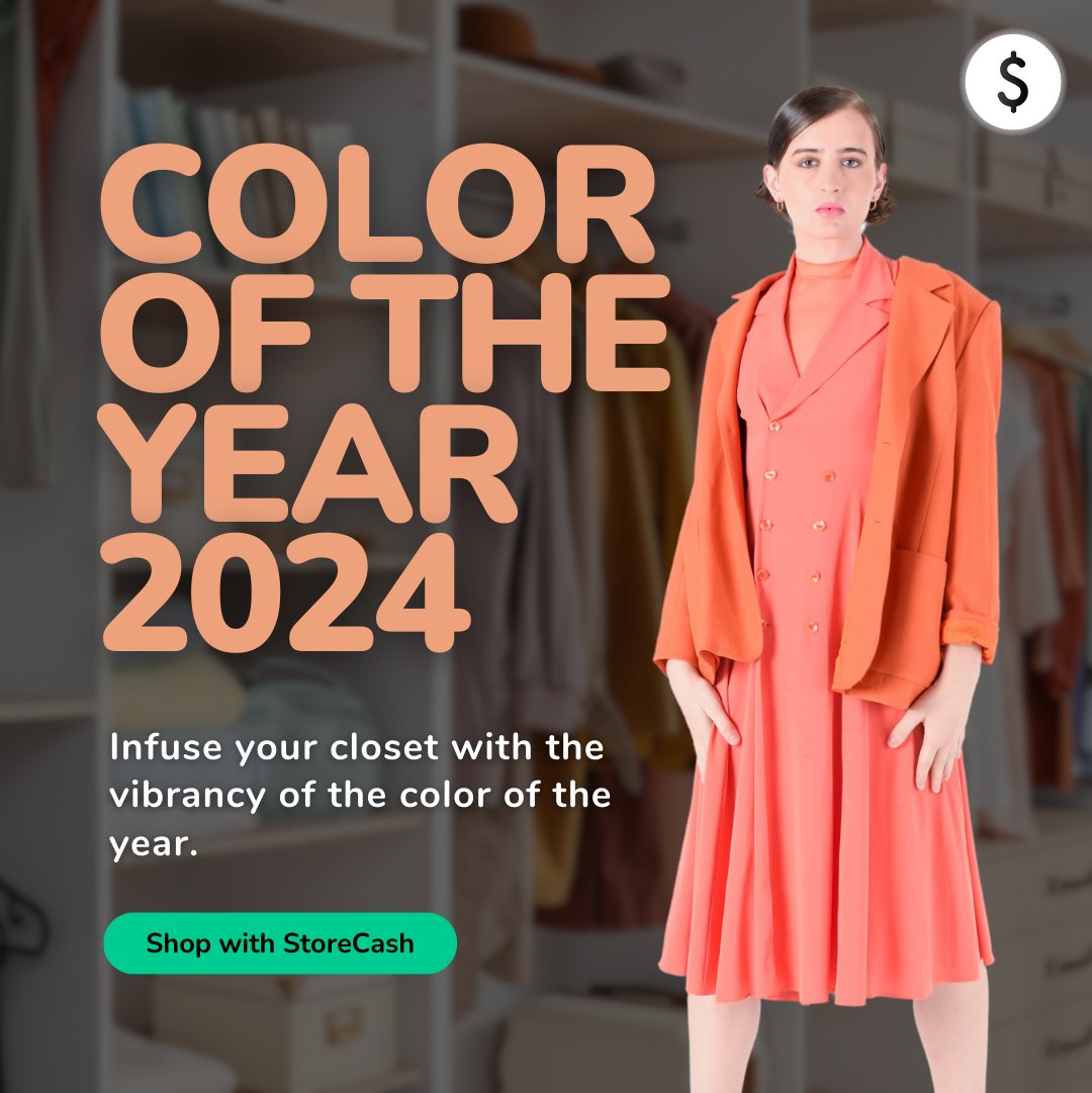 storecashapp's tweet image. Shop fabulous styles with StoreCash and paint your wardrobe with the trendiest hues! storecashapp.com 🛍️✨ #ColorOfTheYear #FashionTrends #ShopWithStyle