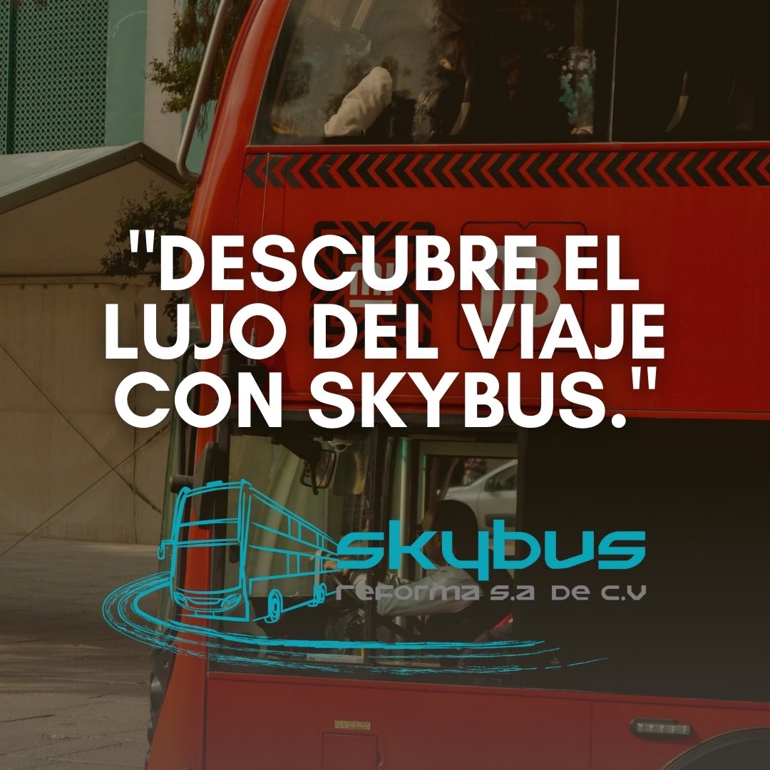 SkybusReforma's tweet photo. Hemos mejorado la calidad del servicio y con ello la calidad de vida de los usuarios, ya que pueden trasladarse con comodidad, aire acondicionado, garantizando viajes más cortos, de lujo y seguros. #skybusreforma #semovi https://t.co/Uo8Mz8JfzV