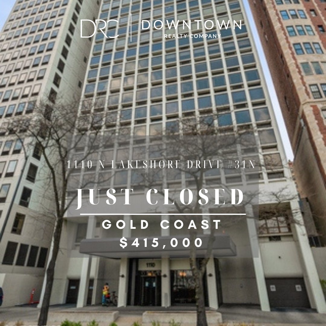 RealtyDowntown's tweet photo. Just Closed - 2 Bed/3 Bath in the Gold Coast at 1110 N Lakeshore Drive. Offered at $415,000. Buyer represented by @quentingreenrealestate https://t.co/GgPvWk58Gv