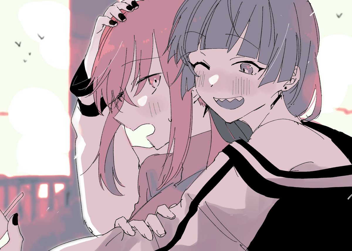 sas_an0's tweet photo. 後藤と廣井 https://t.co/BZUiE2hsSB