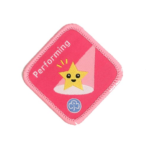 SarahGwrites's tweet photo. Brownies came up in conversation today and wow it has CHANGED. The badges now read like a timeline of my perf Saturday night https://t.co/qmt22bIjbp
