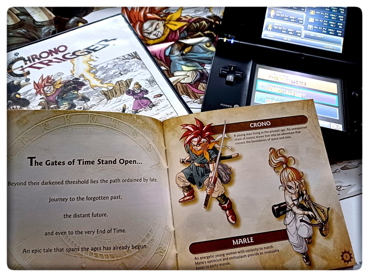 MisterKyleHyde's tweet photo. A jamais dans mon cœur ? Et comment... #chronotrigger #bestrpgever #oui #partofmylife #toujoursunplaisir #squaresoft #squareenix #nintendo #ds #supernintendo #sfc #thelegendwillneverdie 💖 https://t.co/39S77unxOf