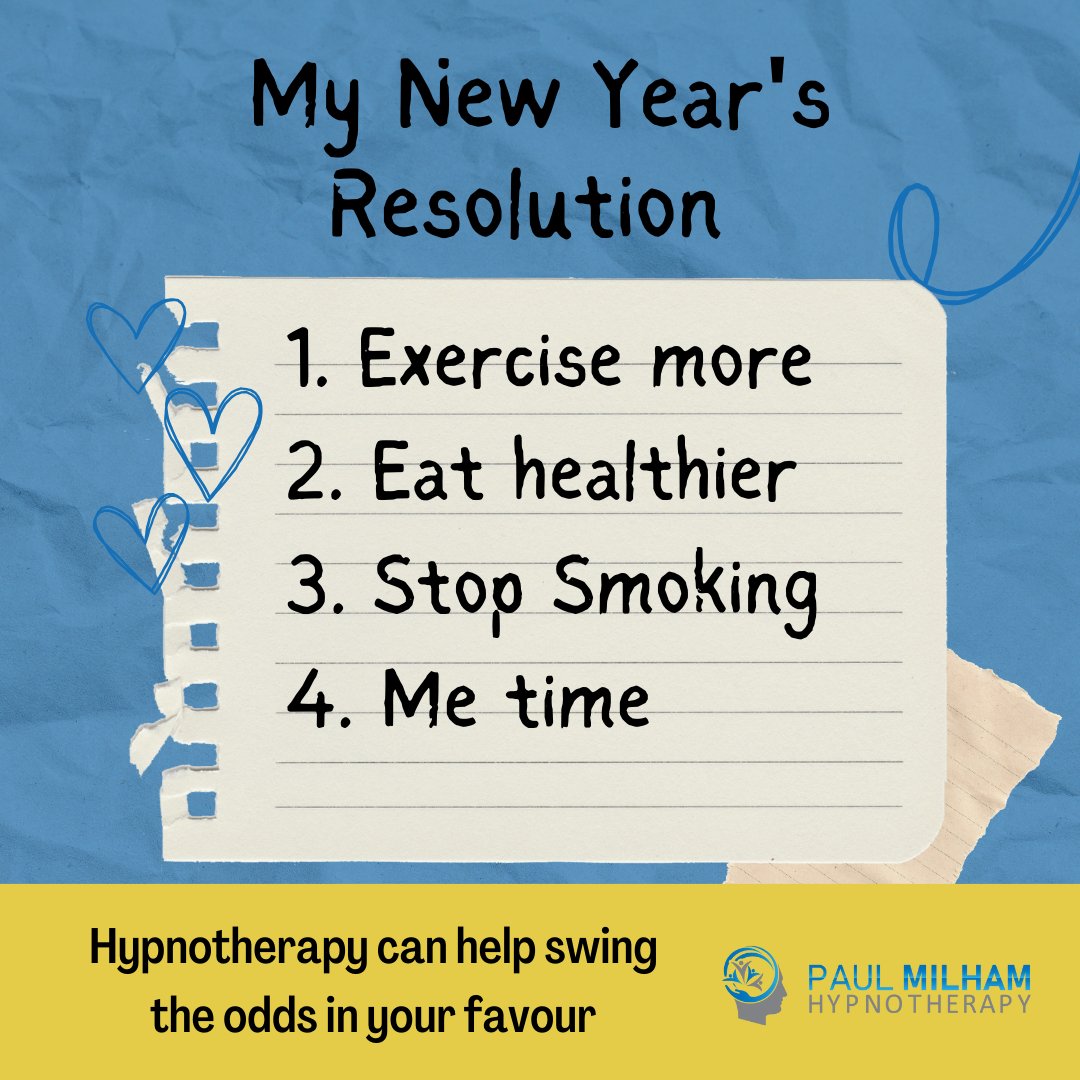 Determined to make your new year goals a reality? Don't let them slip away. Give them a reboot with professional help at paulmilhamhypnotherapy.co.uk 🎯 Let's make those goals stick, and create a transformative journey together! #YourYear #Goals #Hypnotherapy" #crawley #westsussex