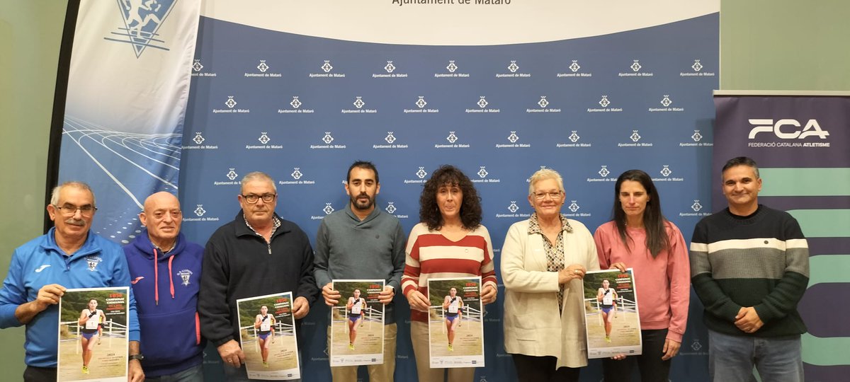 ℙ𝕣𝕖𝕤𝕖𝕟𝕥𝕒𝕔𝕚ó ℂ𝕒𝕞𝕡𝕚𝕠𝕟𝕒𝕥 𝕕𝕖 ℂ𝕒𝕥𝕒𝕝𝕦𝕟𝕪𝕒 𝕕𝕖 ℂ𝕣𝕠𝕤
🔛 Aquest diumenge 14 de gener, a les 9:00 es donarà el tret de sortida a la primera cursa del 105è Campionat de Catalunya de Cros a Mataró!
✔️ Organitzat per <a href="/galluisosmataro/">Grup Atletisme Lluïsos Mataró</a> i l'Ajuntament de Mataró.