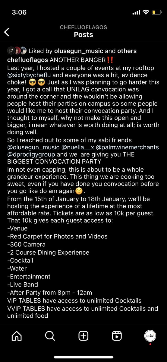CHEF LU’ OF LAGOS tweet media