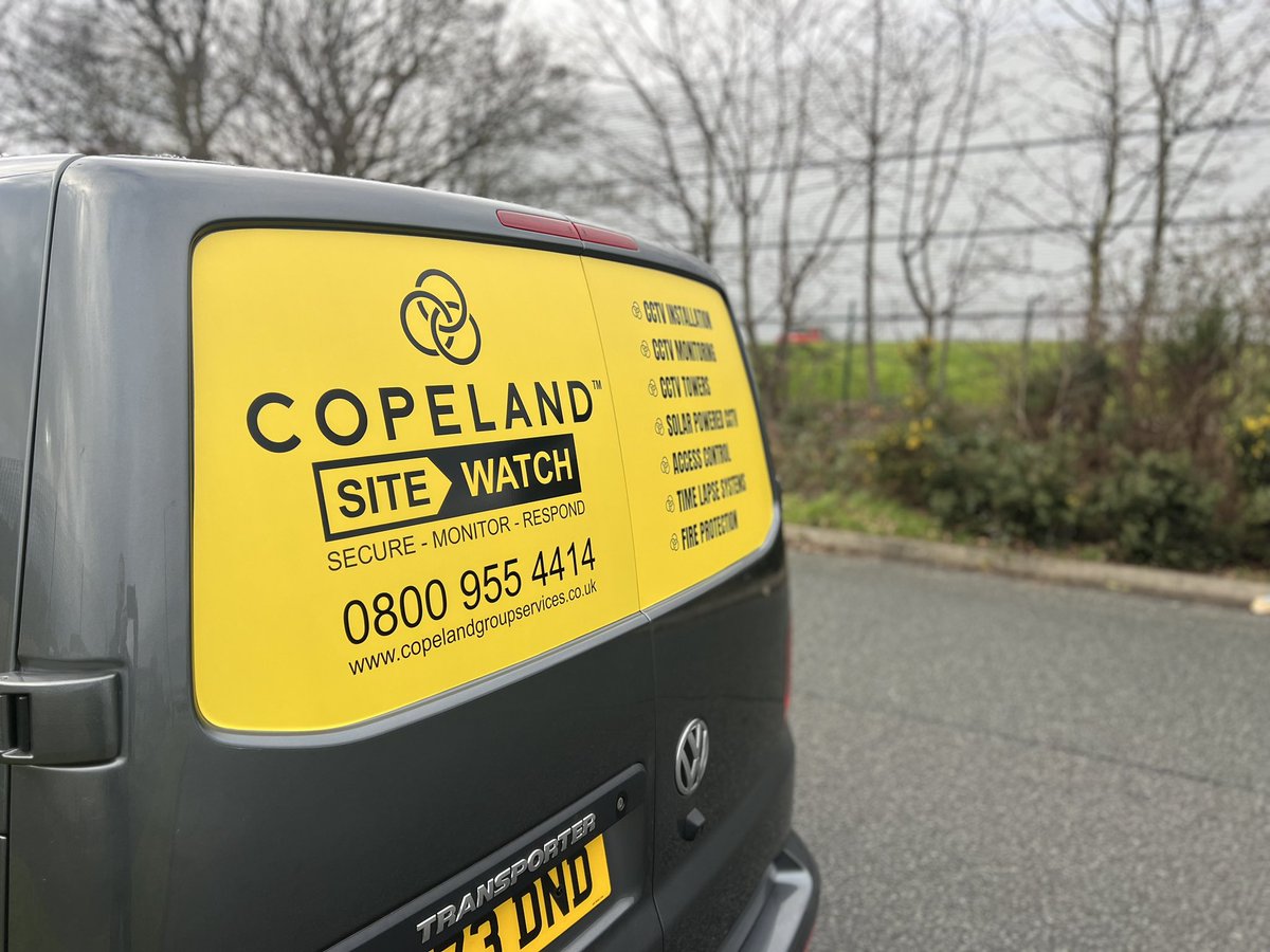 CopelandCCTV's tweet photo. Another edition to our ever growing fleet ready to hit the road to install, maintain &amp; monitor our clients sites throughout the UK! 0800 955 4414 (24/7) #wearecopeland #cctv #sitewatch https://t.co/jgNCeRzZsi