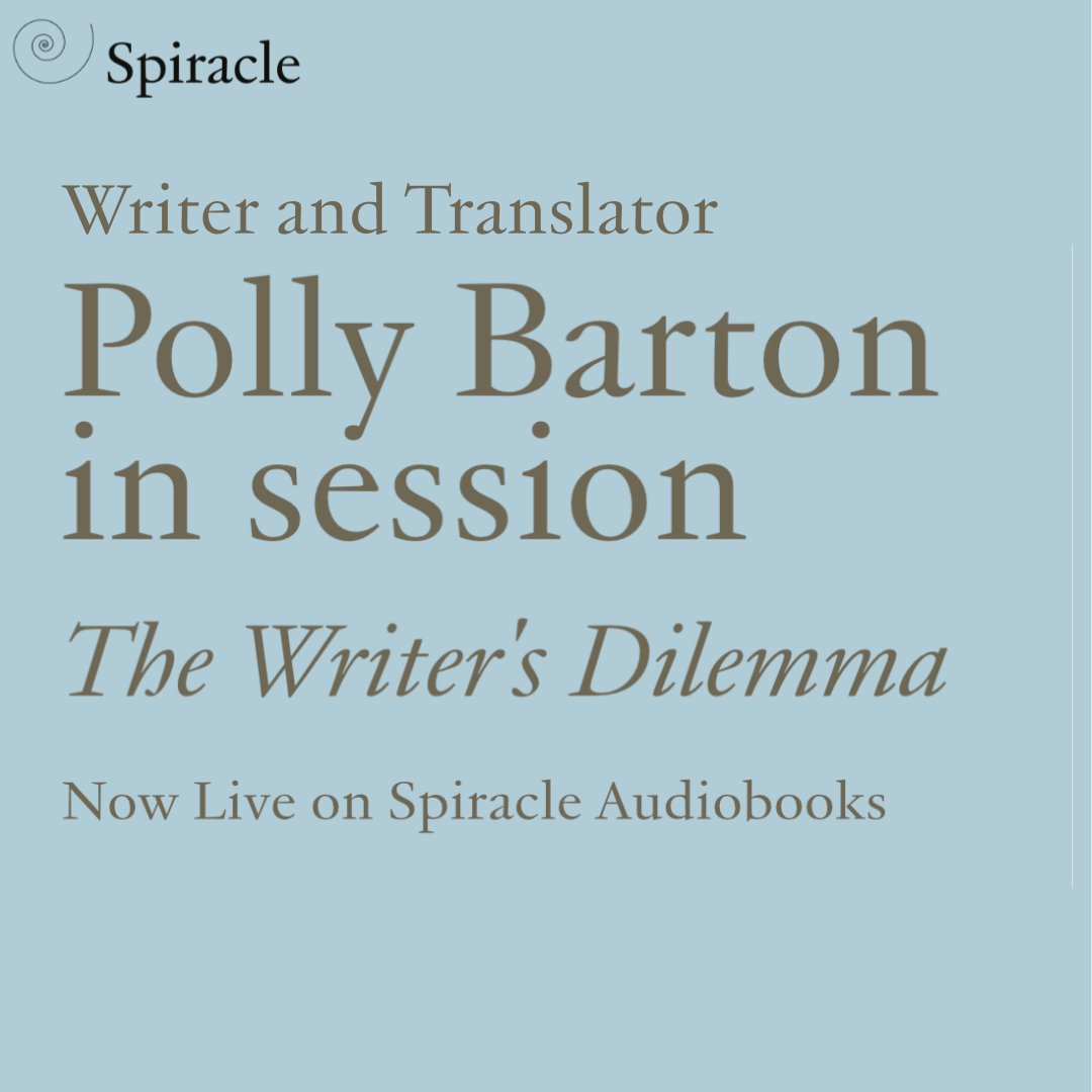 The first episode of The Writer’s Dilemma is available (free) from Spiracle Audiobooks! Create a free Spiracle account and add each episode to your Library. @hishamjmatar @RupertThomson1 @KitdeWaal #psychoanalysis #writingcommunity @BritPsyCouncil @psychoanalysis