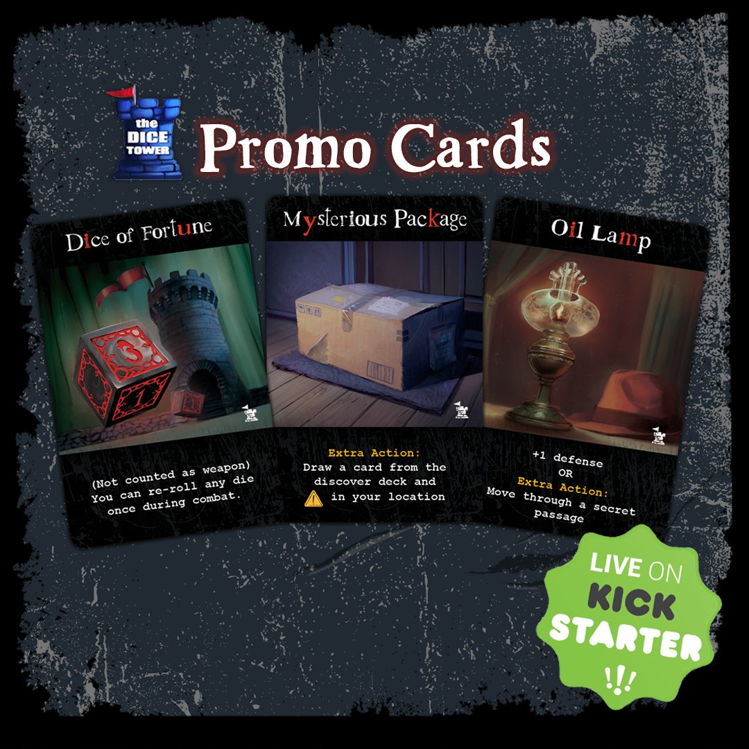 ice_makes's tweet image. The Dice Tower X ICE Makes

A big thank you to @thedicetower for the invitation! Terrorscape promo cards are now available in their Kickstarter campaign. Introducing 3 specially designed Item Cards that can be found in the 𝘿𝙤𝙥𝙥𝙡𝙚𝙧 𝙋𝙖𝙘𝙠 (𝘿 𝙋𝙖𝙘𝙠)! 

 #Terrorscape