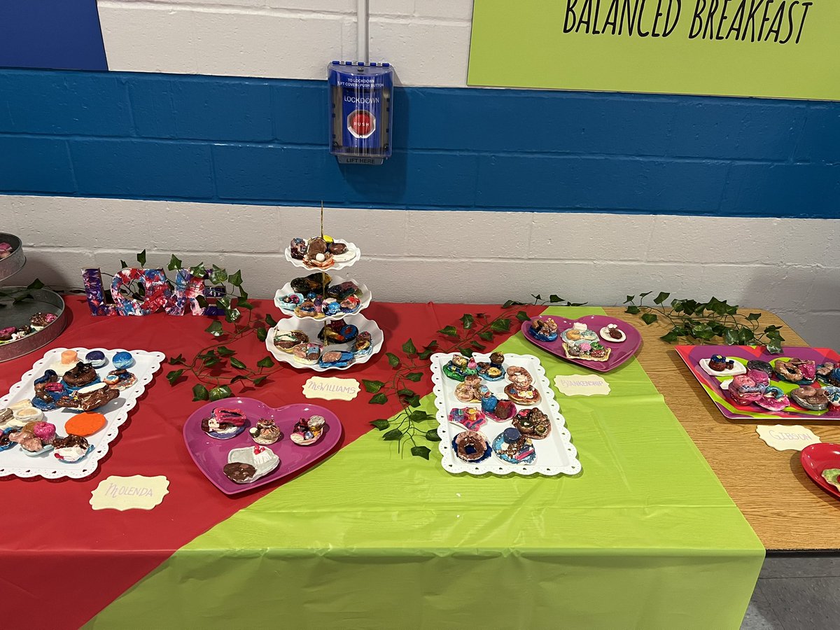MrsGilArt's tweet photo. We loved seeing you last night during #comalreads  kick off, and our 4th and 5th Art display! It was wonderful!❤️❤️ @GFESWildcats @comalfinearts #growinggreatness https://t.co/7yzULKnYSz