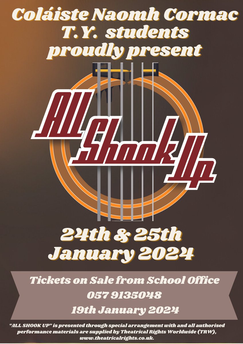 CncKilcormac's tweet photo. BREAKING NEWS ALERT: Next Friday, the CNC Box Office will be open for business! 🎟️🎟️
@laoisoffalyetb #ExcellenceInEducation #Community https://t.co/9mhN5QUS0e