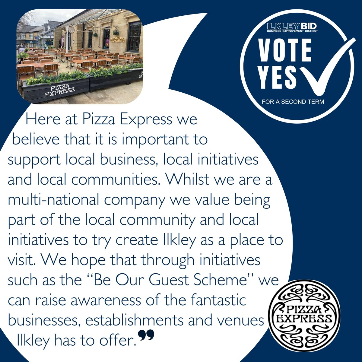 IlkleyBID (@ilkleybid) on Twitter photo "We believe that it is important to support local business, local initiatives & local communities. We hope that through initiatives such as the โBe Our Guest Schemeโ we can raise awareness of the fantastic businesses, establishments & venues Ilkley has to offer."#ilkleybidrenewal "We believe that it is important to support local business, local initiatives & local communities. We hope that through initiatives such as the โBe Our Guest Schemeโ we can raise awareness of the fantastic businesses, establishments & venues Ilkley has to offer."#ilkleybidrenewal
