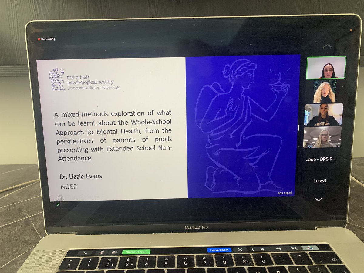 VivianEdPsych's tweet image. Dr Lizzie Evans #DECPTEP2024 sharing her excellent study exploring parental perspectives of whole school approaches to pupil mental health and extended school non- attendance.
