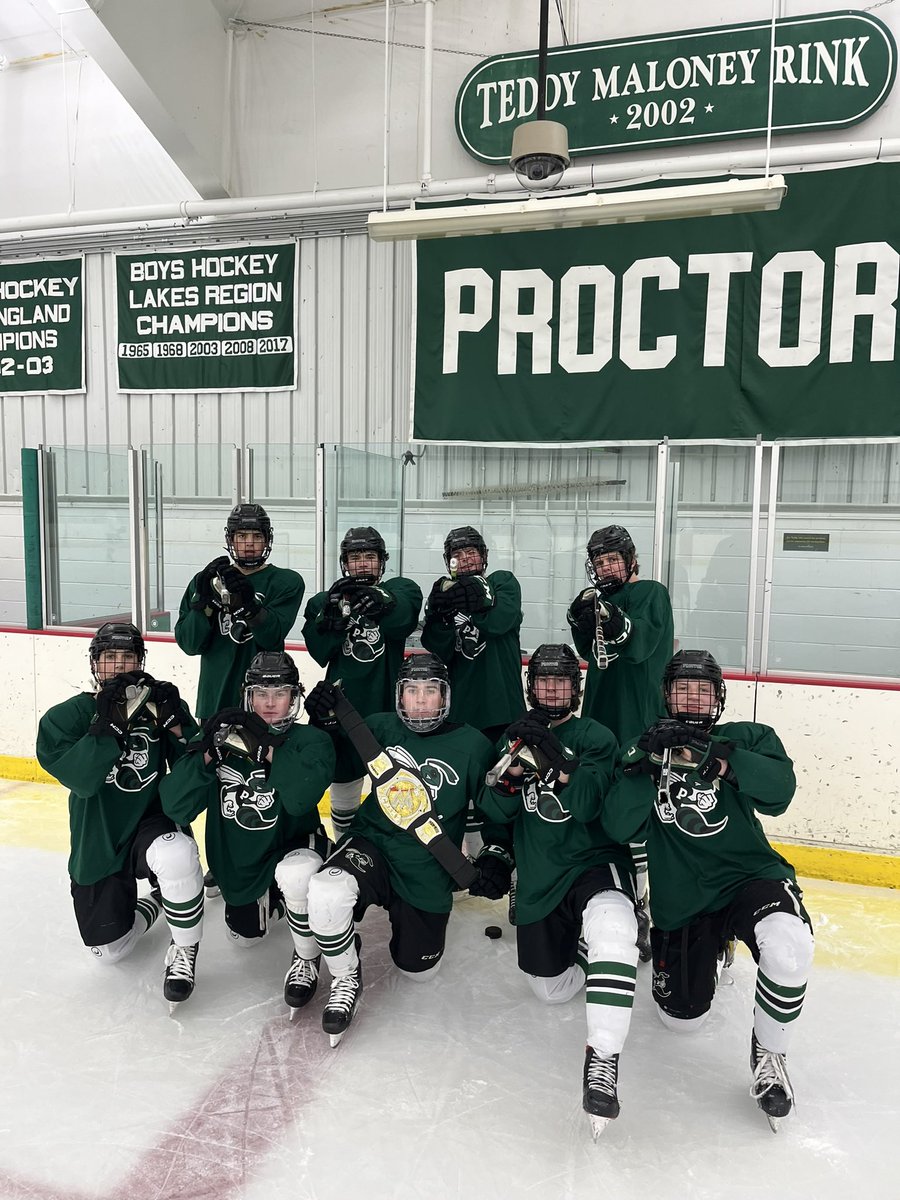 The Hornets travel to New Hampton for a Lakes Region matchup. Puck drop at 2:30pm.