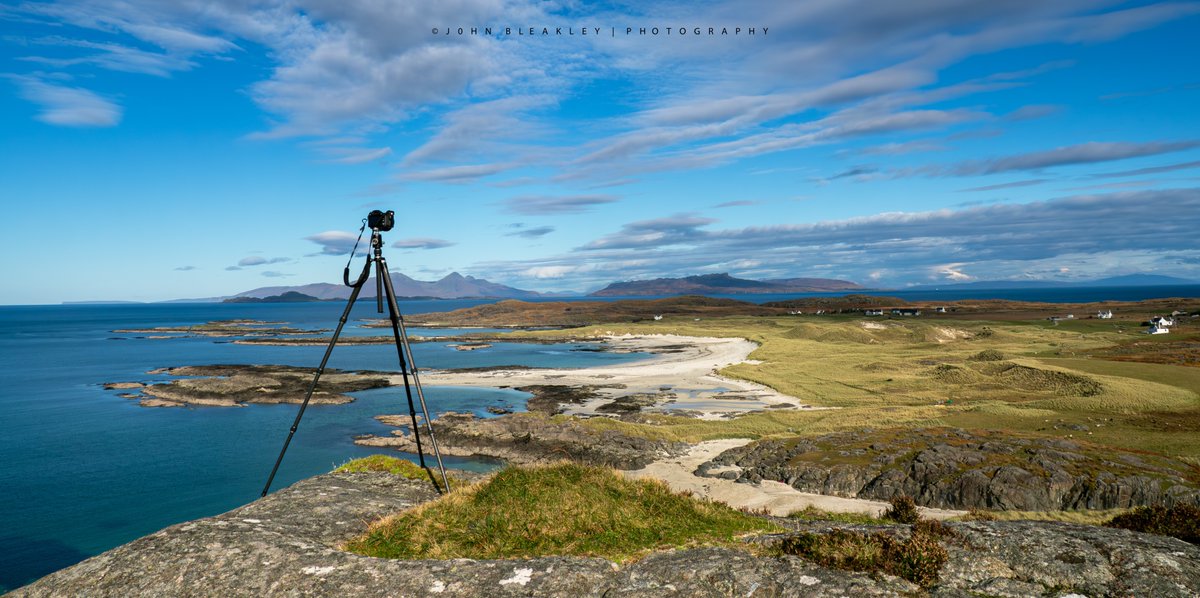 johnbleakley's tweet photo. Just a reminder,we we are fortunate to enjoy some world class beaches and views in the UK,this #viewfromthechair late Oct 2023 looking toward the #smallisles beyond #Sanna, #ardnamurchan (#SANNABAY).@RKphotographic @TGOMagazine @StormHour #scotland @hiddenscotland_ @wildscotland https://t.co/YUzF45IxEz