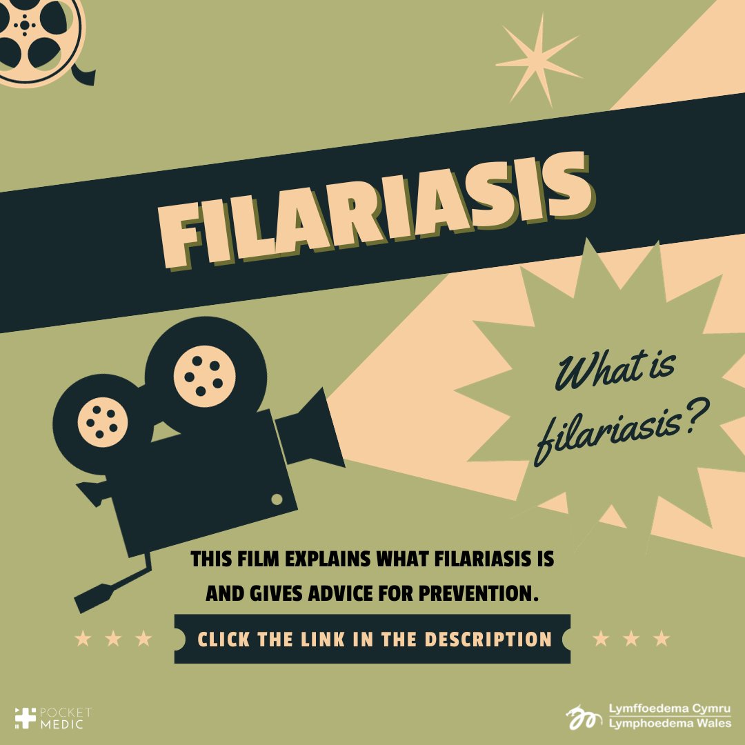 This film explains what filariasis is and gives advice for prevention: pocketmedic.org/lymph-patients

#videos #lymphoedema #raisingawareness #healthinformation #patientinformation #lymphoedemawales #lwcn #lymphoedemawalesclinicialnetwork #filariasis #prevention #whatisfilariasis