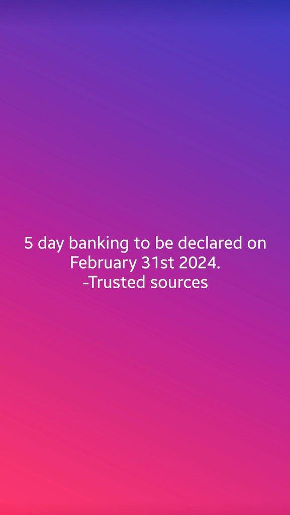 EshanDeval's tweet photo. ⚠️ Big Announcement 🎉🎊 #Congratulations
Finally #5DaysBanking finalized 🎉 to be declared very soon...
#12thBPS #12thbipartite #BBB24 #bankers #bank #vunzigewoensdag #chv #rrb #neige #bankerlife #BitcoinETF https://t.co/Rv0j6I3iDb