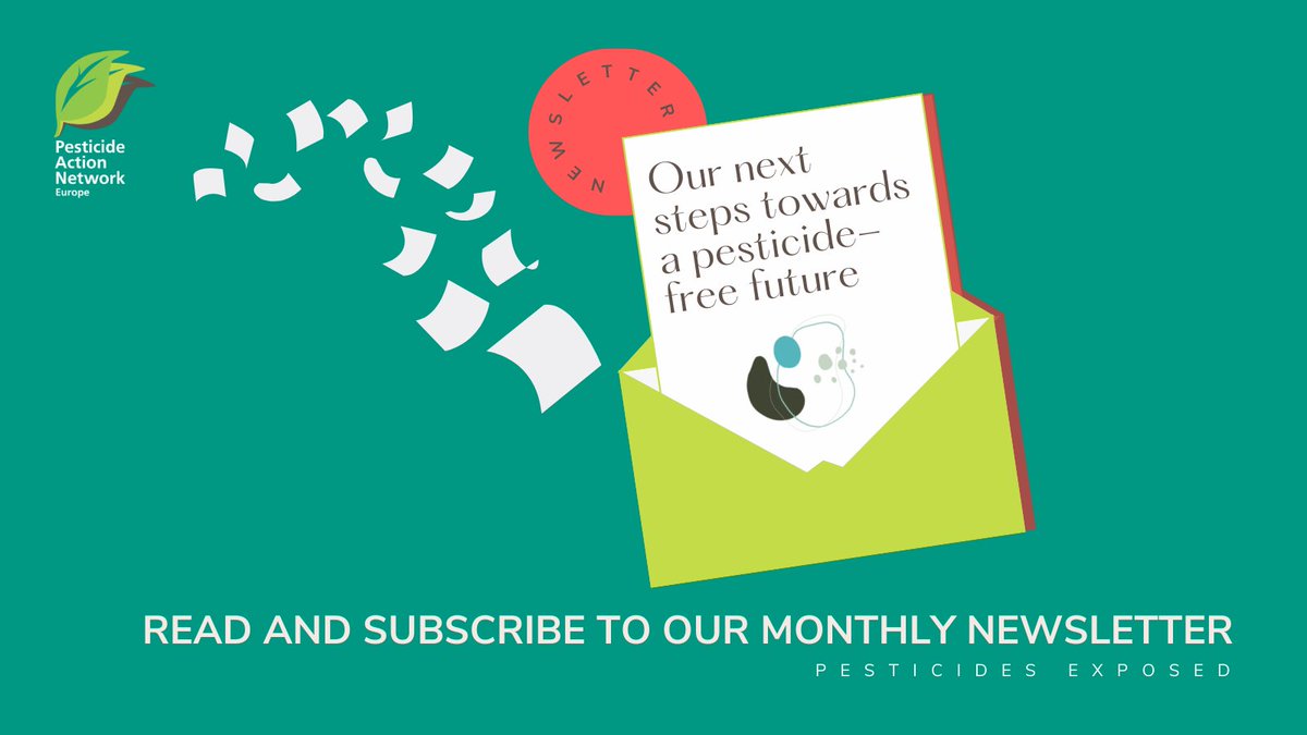 Banned pesticides, cocktail of pesticides leaking from greenhouses, court cases and attack on pesticides opponents, learn more in this January edition of our newsletter.  pan-europe.email-provider.eu/web/3xt9c0vpiv…
