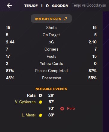 tenjofm's tweet photo. Friendly fire in Loser Bracket
@FMChampSeries 
@id_fm 
@fmciki 
#q2ws
#fm24 https://t.co/KsEbOHOtaJ