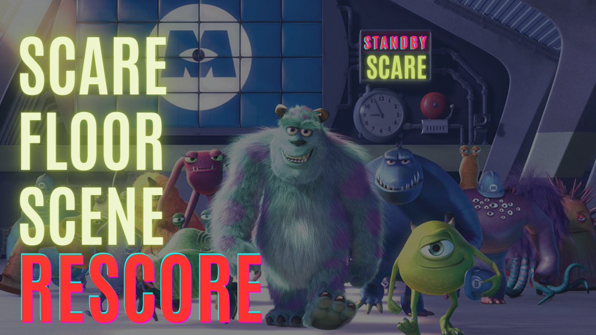 jooya88's tweet photo. Monsters Inc - Scare Floor Scene | Rescore https://t.co/CXGBdBlnPz via @YouTube 
#soundtrack #music https://t.co/Kb9Olbpwyj