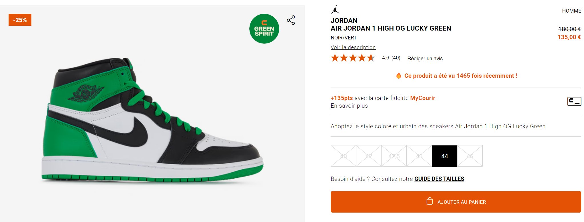 Jordan 1 orange courir clearance