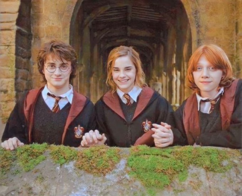 TheDailyHPotter's tweet photo. An iconic friendship ♥️ https://t.co/YvR8zkuYAN