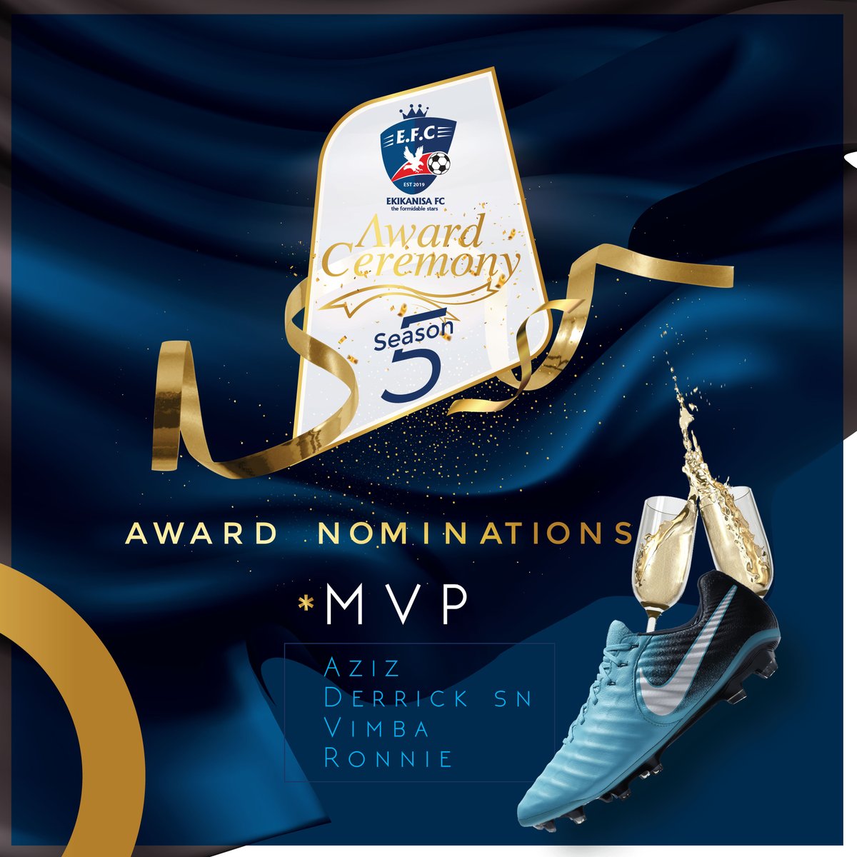 Dress up Ronnie ..the Event is this this weekend...can we scoop any award? On u God.. 🙏