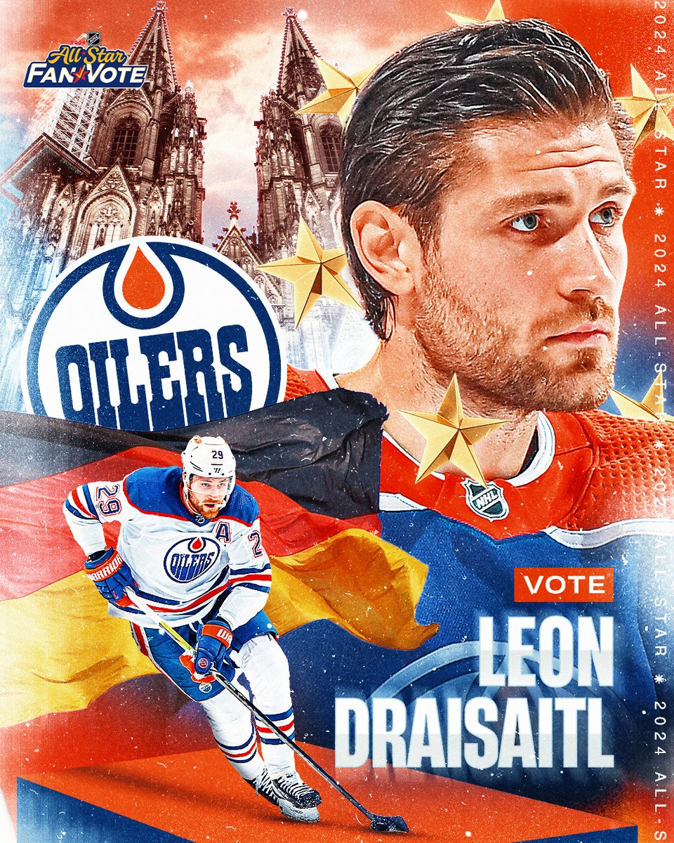 NHL Deutsch (@nhlde) on Twitter photo Machen wir Leon Draisaitl zum #NHLAllStar? Ja, wir schaffen das! 💪
‼️ RT HEUTE = DOPPELTE STIMME FÜR DEN KÖLSCHEN JUNG‼️
#LetsGoOilers | <a href="/EdmontonOilers/">Edmonton Oilers</a> | #Draisaitl | #NHLAllStarVote Machen wir Leon Draisaitl zum #NHLAllStar? Ja, wir schaffen das! 💪
‼️ RT HEUTE = DOPPELTE STIMME FÜR DEN KÖLSCHEN JUNG‼️
#LetsGoOilers | <a href="/EdmontonOilers/">Edmonton Oilers</a> | #Draisaitl | #NHLAllStarVote
