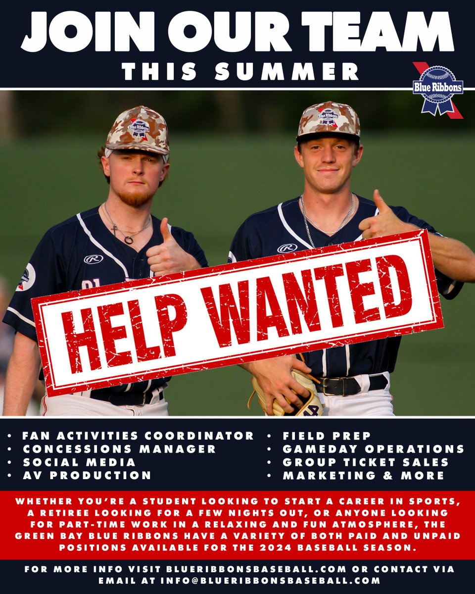 Green Bay Blue Ribbons Baseball tweet media