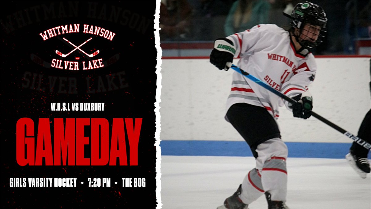 WHSLGirlsHockey's tweet photo. After a short break the W.H.S.L. Girls are back taking on Duxbury - Tonight @ 7:20 - The Bog. Come down and support the team, Let's Go!!! #WHSL @SLakeathletics @WHathletics @LakersIceHockey https://t.co/AH4sEenQxb